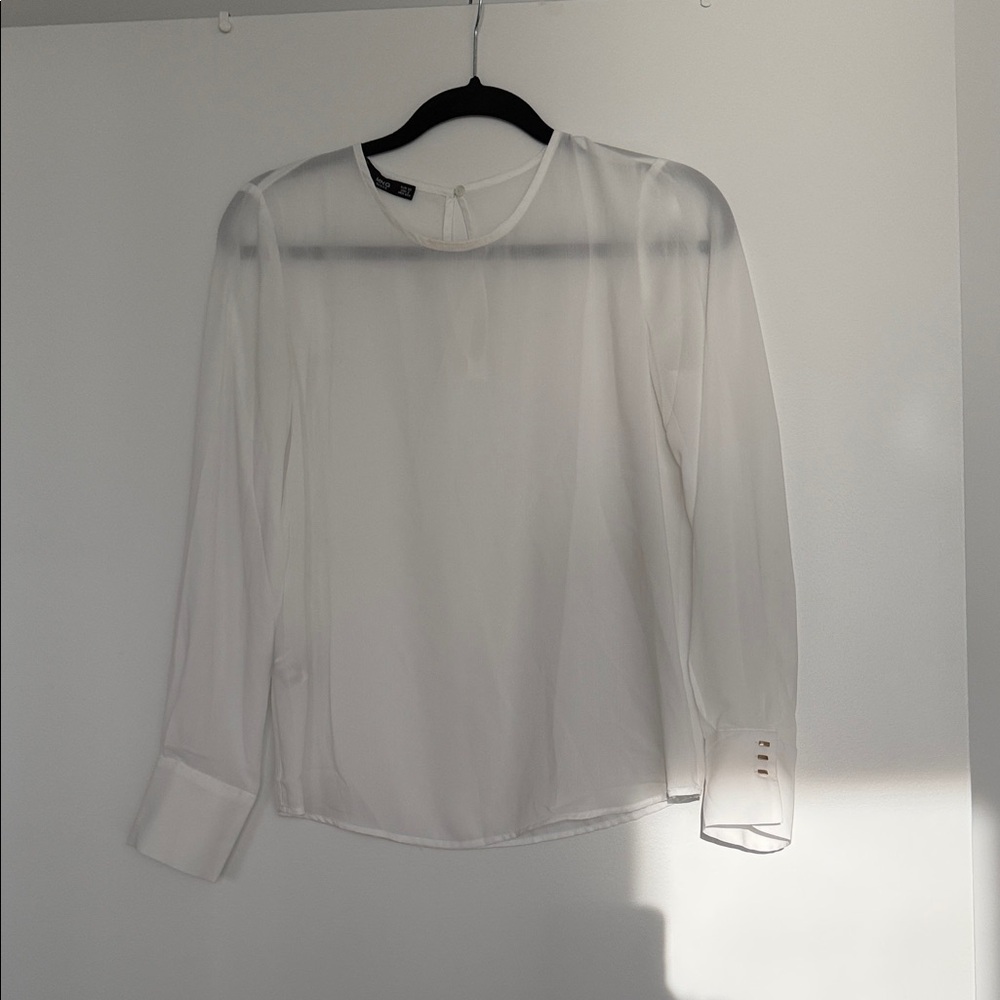 Elegant White Women's blouse